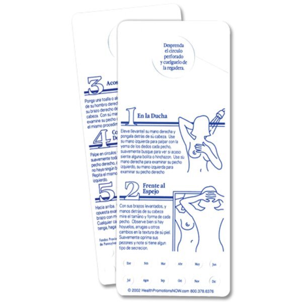 Spanish Tri-Method BSE Shower Card - Free Shipping!