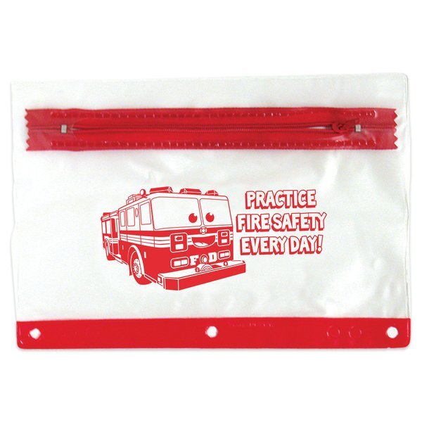 Practice Fire Safety Pencil Pouch, Stock