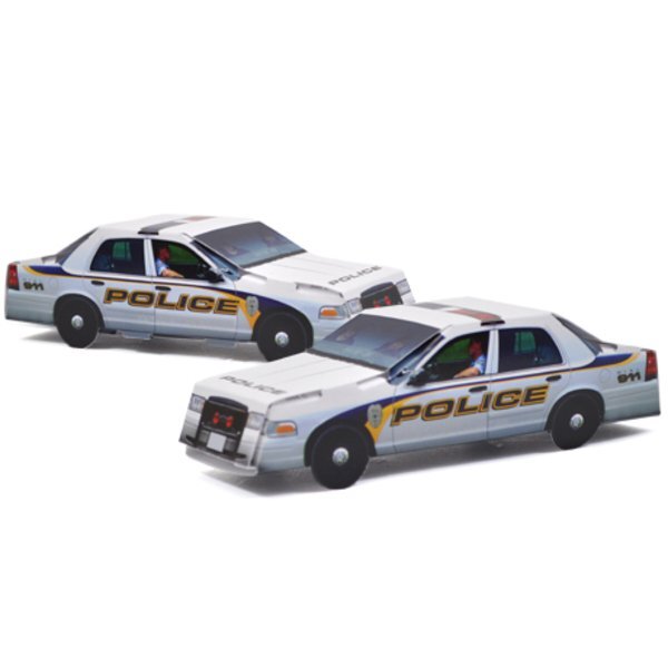 Pop Up Police Car, Stock