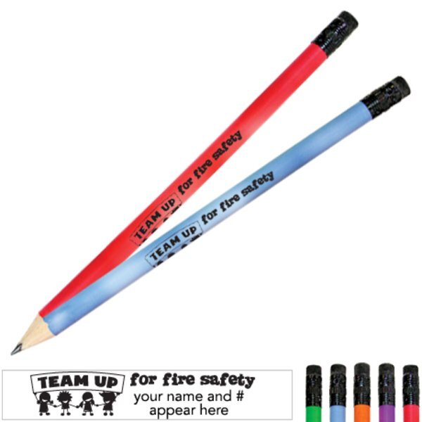 Team Up For Fire Safety/Kid Design Mood Pencil
