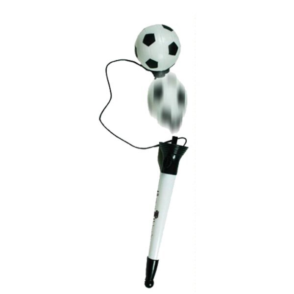 Pop Top Pen  - Soccer Ball