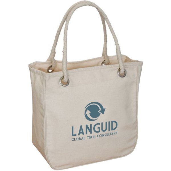 Organic Cotton Rope Handle Tote | Promotions Now
