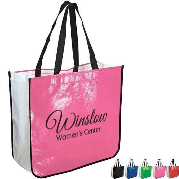 Recycled  Laminated Non-Woven Large Tote