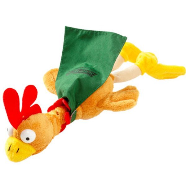 Flying Crowing Plush Rooster