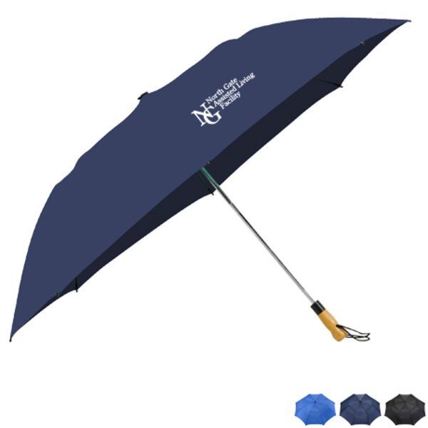 Folding Golf Umbrella, 58" Arc