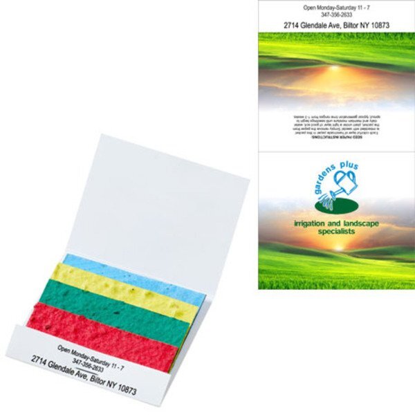 Seed Paper Matchbook - Color Stack