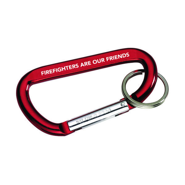 Firefighters Are Our Friends Carabiner, Stock