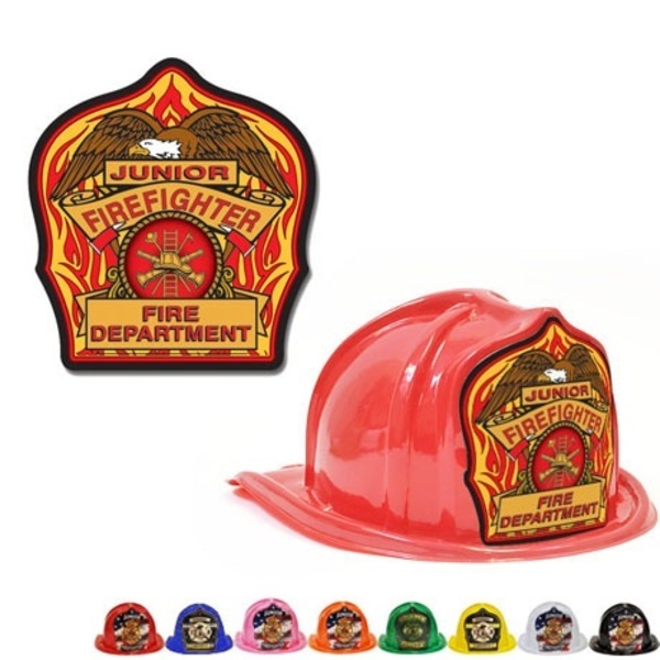 Chief's Choice Kid's Firefighter Hat, Eagle Design, Stock