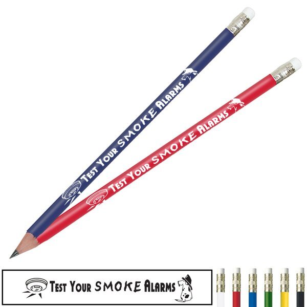 Fire Safety Pencil, Test Your Smoke Alarms, Stock