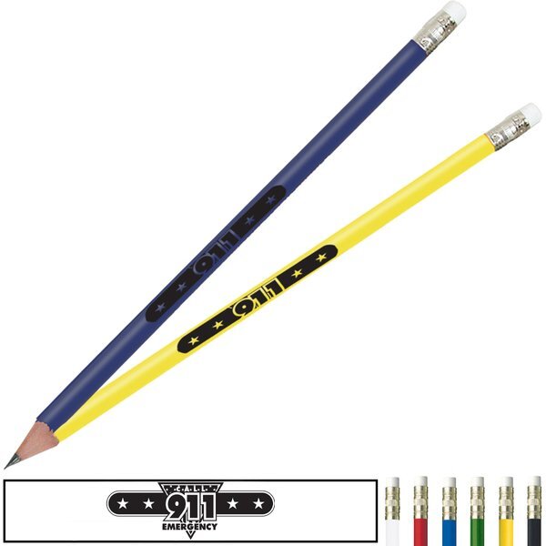 Safety Pencil, Call 911 Emergency, Stock