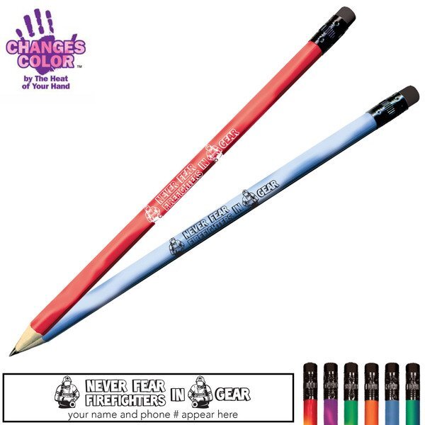 Never Fear Firefighters In Gear Mood Color Changing Pencil