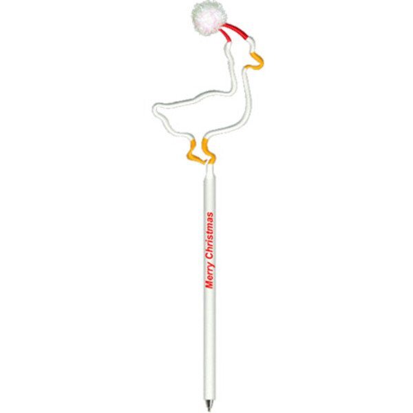 Duck w/ Holiday Hat InkBend Standard™ Pen