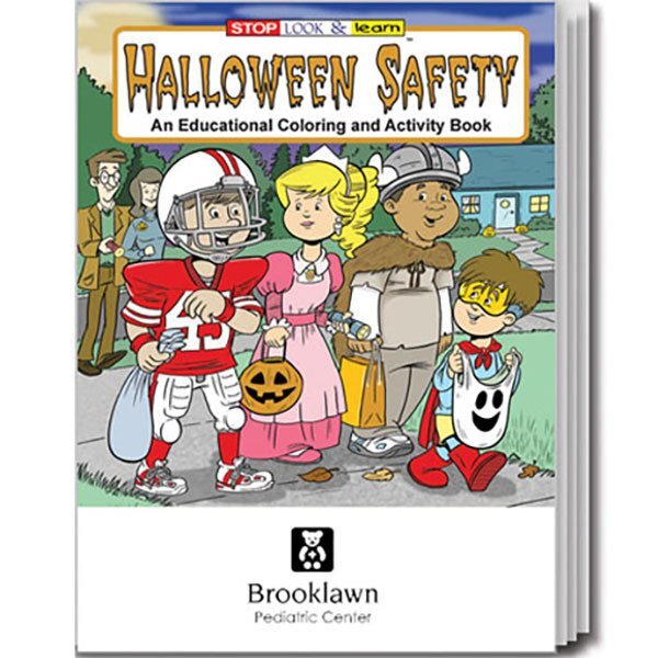 Halloween Safety Coloring & Activity Book
