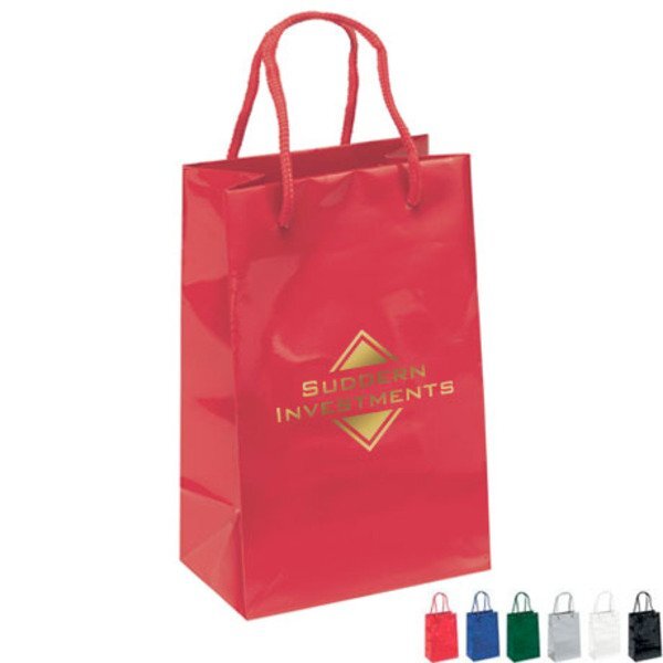 Gloss Finish Eurotote Gift Bag, 5-1/4" x 8-1/4"