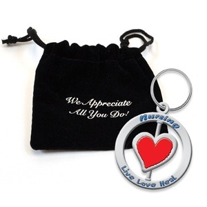 Metal Spinning Keyholder, "Nursing Live, Love, Heal", Stock - Closeout, On Sale! Metal Spinning Keyholder, "Nursing Live, Love, Heal", Stock - Closeout, On Sale!