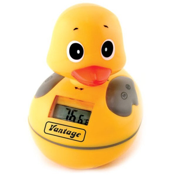 Waterproof AM/FM Duck Radio w/ Water Thermometer