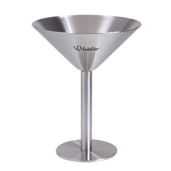 Stainless Steel Martini Glass, 7oz.