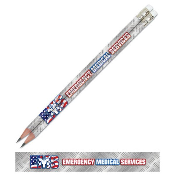 Emergency Medical Services Full Color Pencil, Stock