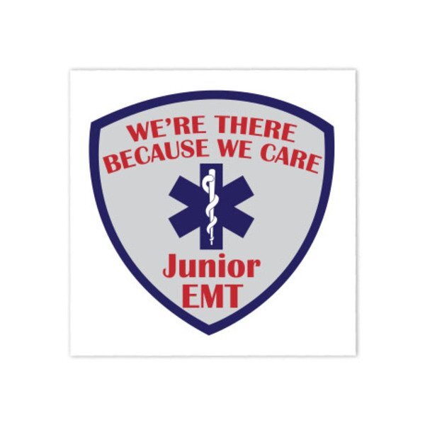 Junior EMT Temporary Tattoo, Stock