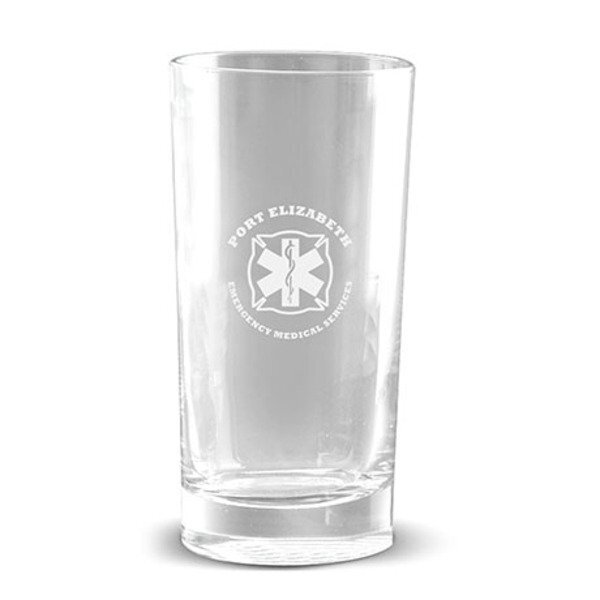 Deep Etched Traditional Beverage Glass, 12oz.