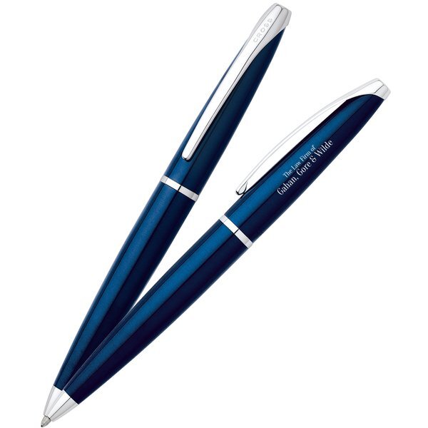 Cross® ATX Blue Lacquer Ballpoint Metal Gift Pen