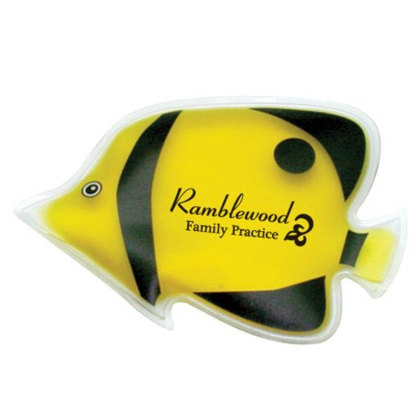 Tropical Yellow Angel Fish Chill Patch
