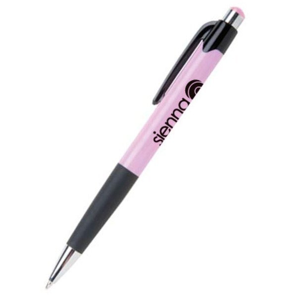 Mardi Gras Night Pink Retractable Pen