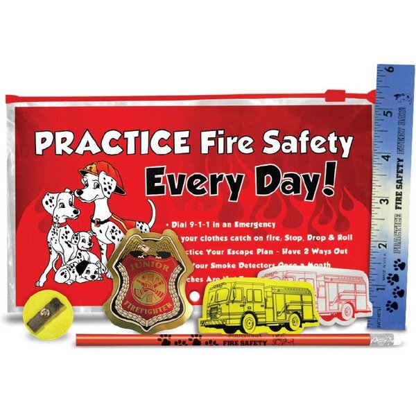 Practice Fire Safety Every Day School Kit, Stock