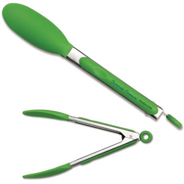 Silicone Tongs, 9"
