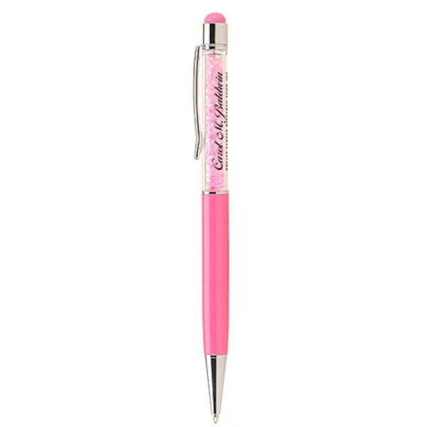Pink Crystal Stylus Pen