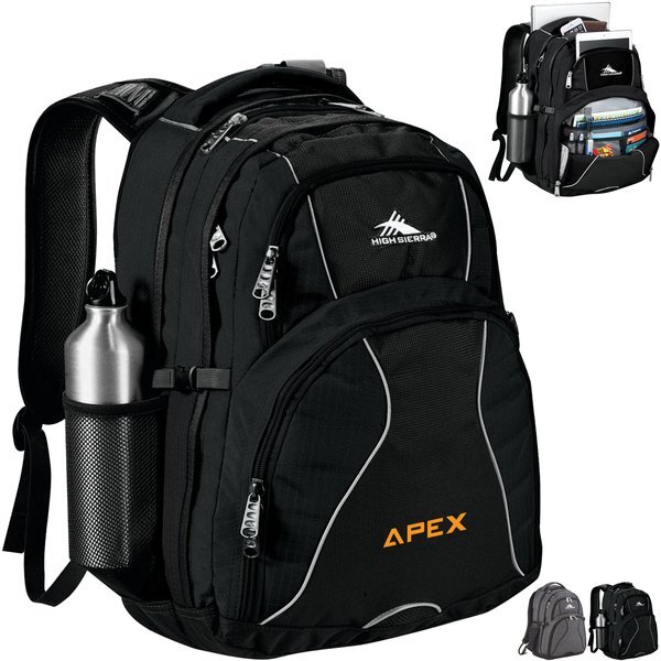 High Sierra® PolyCanvas Swerve Compu-Backpack