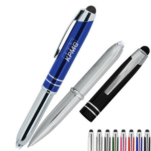 Flasher 3-in-1 Stylus Pen Light