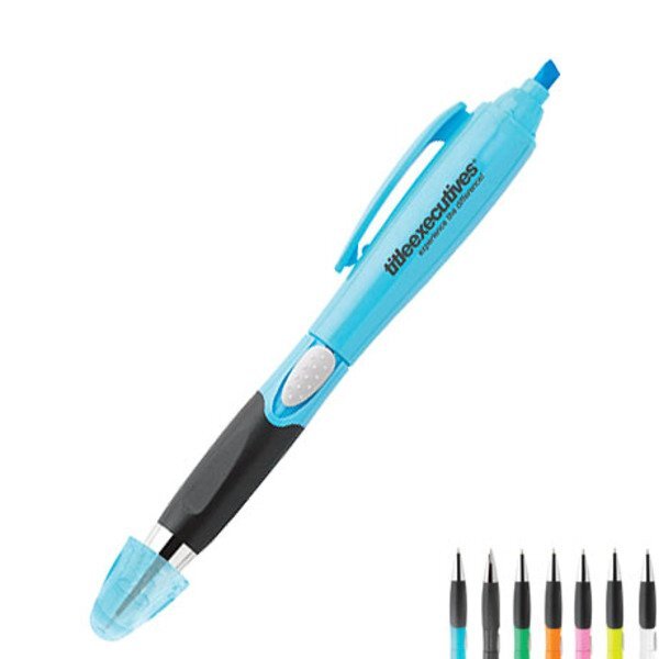 Neon Blossom Pen & Highlighter Combo