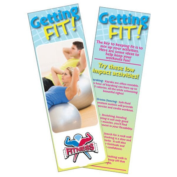 Getting Fit Bookmark