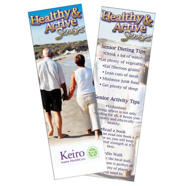 Healthy & Active Seniors Bookmark
