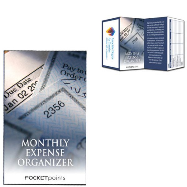 Monthly Expense Organizer Pocket Point