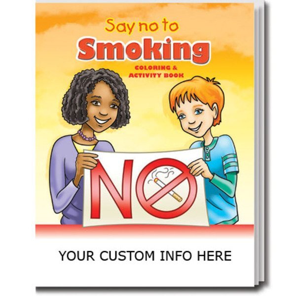 Say No To Smoking Coloring & Activity Book