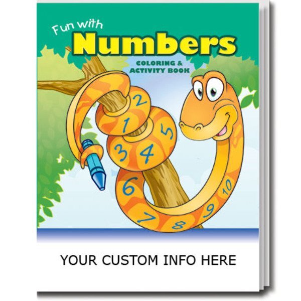 Fun with Numbers Coloring & Activity Book
