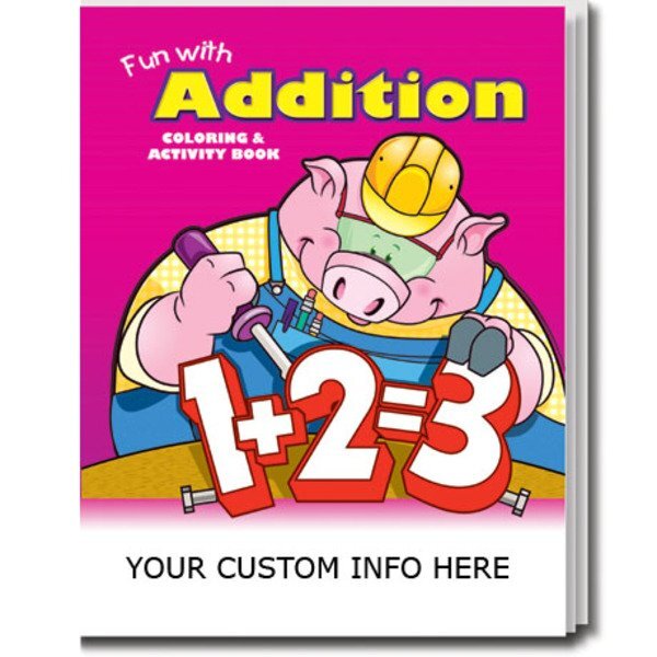 Fun with Addition Coloring & Activity Book