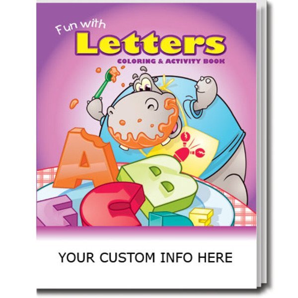 Fun with Letters Coloring & Activity Book