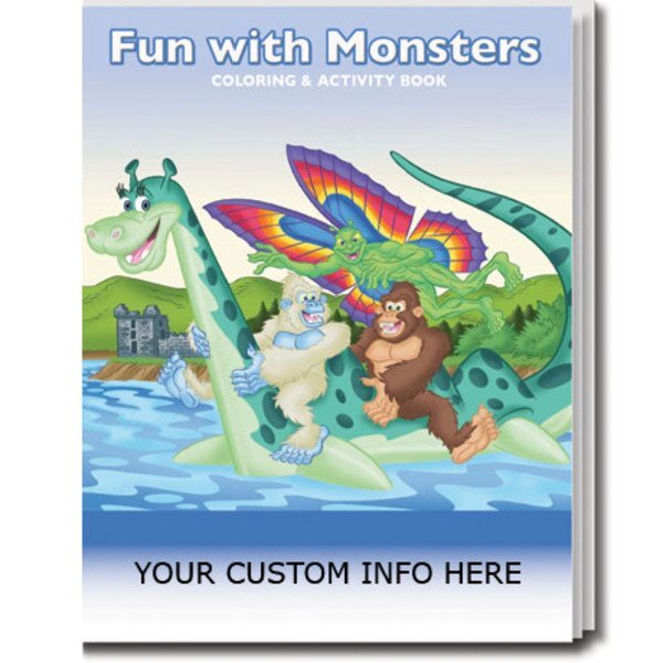 Fun with Monsters Coloring & Activity Book