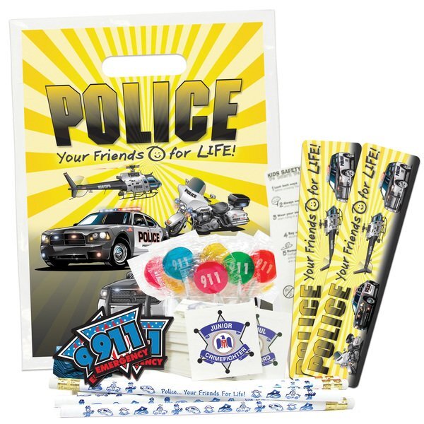 Budget Beater Police Open House Kit Your Friends for Life Theme, Stock