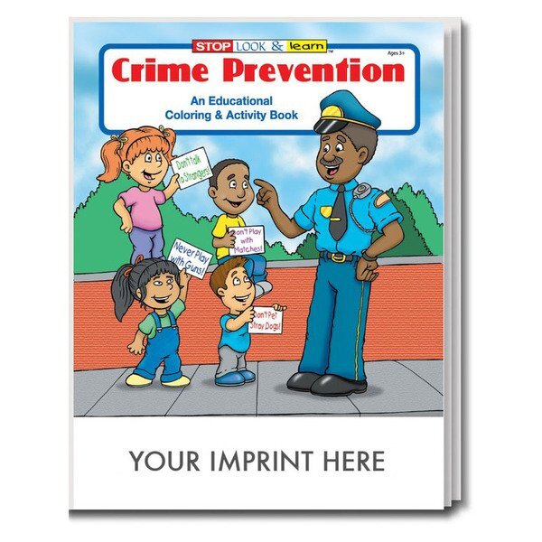 Crime Prevention Coloring & Activity Book
