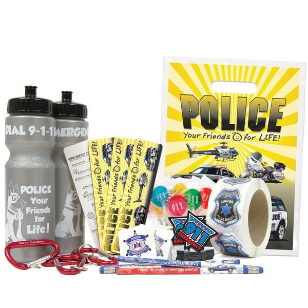 Deluxe Police Open House Kit Your Friends for Life Theme, Stock