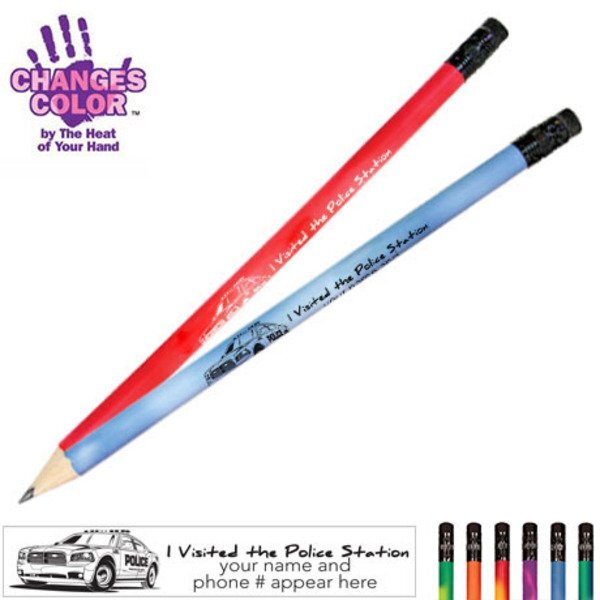 I Visited the Police Station Mood Color Changing Pencil