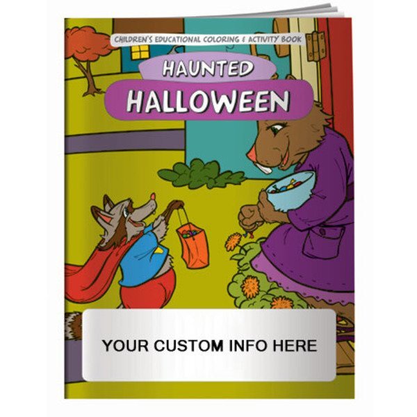 Halloween Haunted Holiday Coloring Book