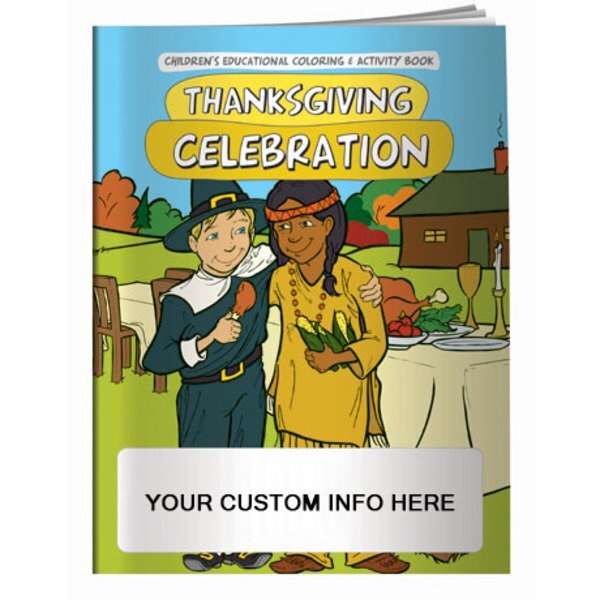 Thanksgiving Celebration Coloring Book