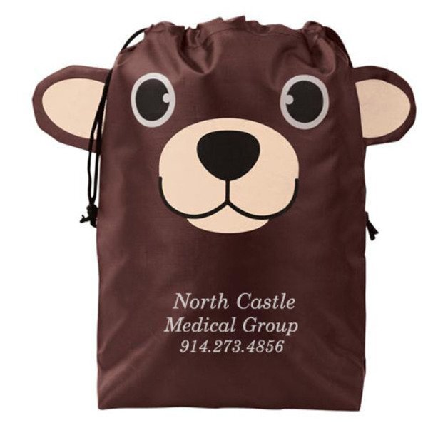 Paws N Claws Polyester Gift Bag - Bear