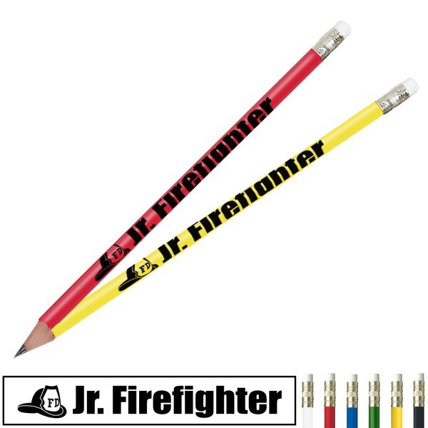Fire Safety Pencil, Jr. Firefighter, Stock