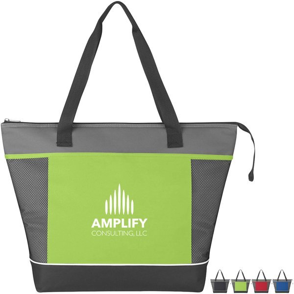 Mega Insulated Polyester Cooler Tote
